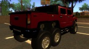 Hummer H6 для GTA San Andreas миниатюра 3