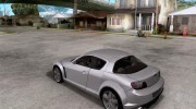 Mazda RX-8 for GTA San Andreas miniature 3