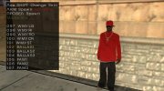 Bloods Ballas1 для GTA San Andreas миниатюра 1