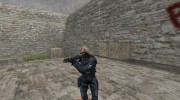 HK MP5 EOD- MP5 Blue Reskin for Counter Strike 1.6 miniature 5