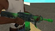 Правила выживания: AR15 Poison Sting для GTA San Andreas миниатюра 2
