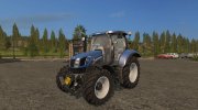 New Holland T6 TIER4A версия 1.1.0.0 for Farming Simulator 2017 miniature 1