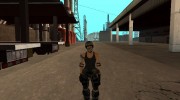SWAT GIRL для GTA San Andreas миниатюра 2