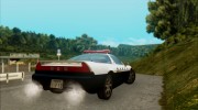 Honda NSX Police Car для GTA San Andreas миниатюра 2