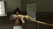 Cross Fire s AK-47 Knife Iron Beast для GTA San Andreas миниатюра 2