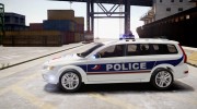 Volvo Police National for GTA 4 miniature 6