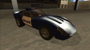 GTA V Grotti Stinger GT Police для GTA San Andreas миниатюра 2