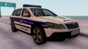 Škoda Scout Croatian Police Car для GTA San Andreas миниатюра 4