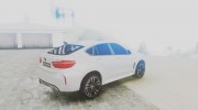 BMW X6M 2015 для GTA San Andreas миниатюра 5