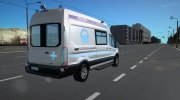 Ford Transit Медицина Катастроф для GTA San Andreas миниатюра 2