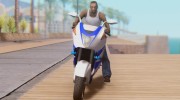 Croatian Police Bike для GTA San Andreas миниатюра 3