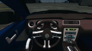 Ford Mustang V6 2010 Police v1.0 для GTA 4 миниатюра 6