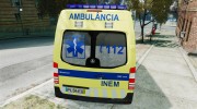 INEM Ambulance for GTA 4 miniature 3