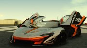 2015 McLaren P1 GTR для GTA San Andreas миниатюра 1