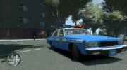 Chevrolet Caprice NYC Police 1984 para GTA 4 miniatura 3