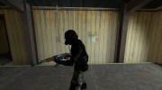 Terrorist w/gasmask and helmet para Counter-Strike Source miniatura 4