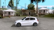 BMW 120i для GTA San Andreas миниатюра 2