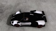 Pagani Zonda Cinque Roadster for GTA San Andreas miniature 2