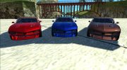 FlatQut Speedevil Cabrio for GTA San Andreas miniature 4