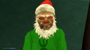 Маска Бухого Деда Мороза v3 (Christmas 2016) para GTA San Andreas miniatura 2