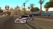 Subaru Impreza WRX STI Police для GTA San Andreas миниатюра 3