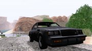Buick Regal GNX 1987 для GTA San Andreas миниатюра 5