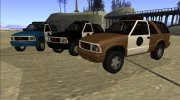 2001 GMC Jimmy Police for GTA San Andreas miniature 4