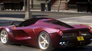 Ferrari LaFerrari GT для GTA 4 миниатюра 3