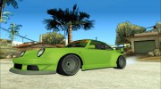 Porsche 911 Turbo RWB Pandora One для GTA San Andreas миниатюра 5