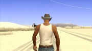 Ковбойская шляпа из GTA Online v3 para GTA San Andreas miniatura 5