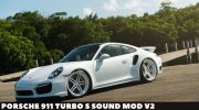 Porsche 911 Turbo S Sound Mod v2 for GTA San Andreas miniature 1