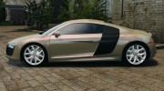 Audi R8 V10 2010 для GTA 4 миниатюра 2