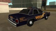 Ford LTD Crown Victoria 1991 Maricopa County Arizona Sheriff для GTA San Andreas миниатюра 3