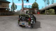 Ford Fiesta Ken Block Dirt 3 for GTA San Andreas miniature 4