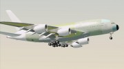 Airbus A380-800 F-WWDD Not Painted para GTA San Andreas miniatura 4