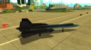 SR-71 Blackbird para GTA San Andreas miniatura 4