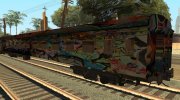 Cool Train Graffiti (Вагоны) для GTA San Andreas миниатюра 1
