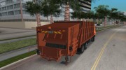 Lexx 198 Garbage Truck для GTA Vice City миниатюра 4
