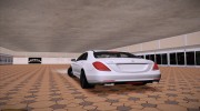 Mercedes Benz S63 AMG W222 para GTA San Andreas miniatura 3