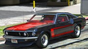 1969 Ford Mustang Boss 302 1.0 for GTA 5 miniature 1