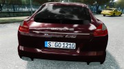 PORSCHE Panamera Turbo for GTA 4 miniature 4