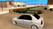 Dacia Logan ZYCU para GTA San Andreas miniatura 2