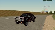 ВАЗ 2107 Черная Жемчужина para GTA San Andreas miniatura 4