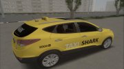 Hyundai IX 35 Shark Taxi для GTA San Andreas миниатюра 2