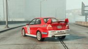 Mitsubishi Lancer EVO 6 RALLY WRC 2.0 para GTA 5 miniatura 3