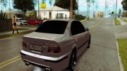 Bmw E39 M5 for GTA San Andreas miniature 3