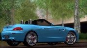 BMW Z4 2011 sDrive35is 2 Extras (HQ) for GTA San Andreas miniature 4