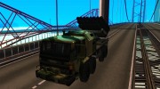 Missile Launcher Truck для GTA San Andreas миниатюра 1