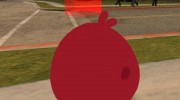 Fat Bird from Angry Birds для GTA San Andreas миниатюра 3