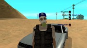 Парень-террорист para GTA San Andreas miniatura 1